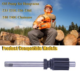 Haishine Oil Pump Piston Plunger Shaft For Husqvarna 235 235E 236 236E 240 240E Chainsaw Parts 574 71 93-01