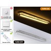 Qcyuui Dimmable LED Ceiling Light 39.4'' Kitchen Lighting Fixtures Ceiling