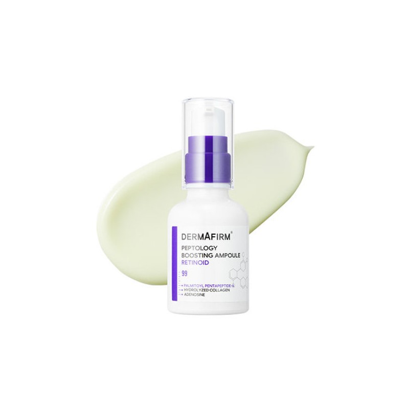 Dermapump 더마펌 펩트올로지 부스팅 앰플 레티노이드 30ml Dermafirm Peptology Boosting