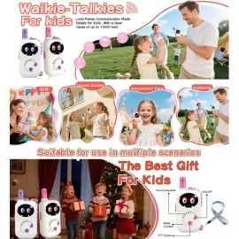 2 Piezas Walkie Talkie Juguetes Para Niños Juguete Radio                                                                                              
