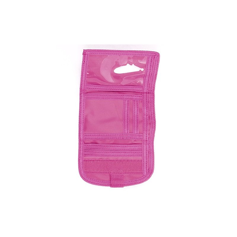 Boarding Co Unisex Canvas Wallet (Raspberry)