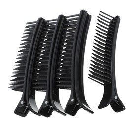 Didiseaon Hair Sectioning Clips, 4-Pack Non-Slip Professional Hair Styling Clips for Salon, Cutting, Dyeing, and Braiding, for All Types and Techniques