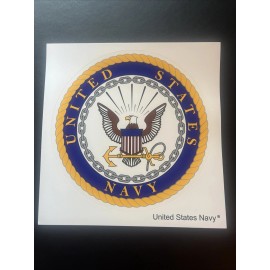 Auto Drive United States Navy Decal  Sticker Car Laptop Auto Window Sticker