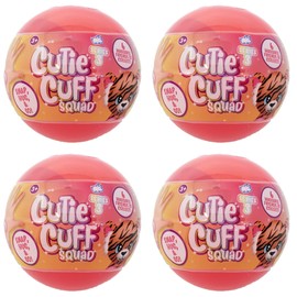 Cutie Cuff Squad Series 3 Slap Bands - Lot of 4 Blind Capsules