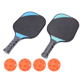 PP Core 3K Board Aramid Fiber Cellular Pickleball Paddle Racket Set Sports Accessories(Color As The Picture Shows )