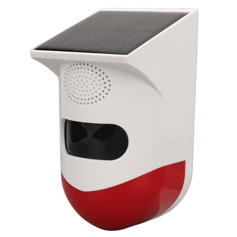 Solar Strobe Light Alarm Waterproof Waterproof Anti Theft Outdoor Motion
