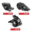 A-Premium Engine Motor and Transmission Mounts Compatible with Honda Fit