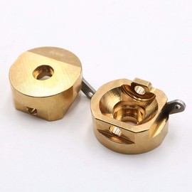 KYX Racing 126g/pcs Brass Heavy Weight Steering Knuckle Upgrades Parts Accessories for RC Crawler Car Axial SCX10 II 90046