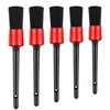 5 Piece Car Detail Brush Interior Cleaning Set Comes with