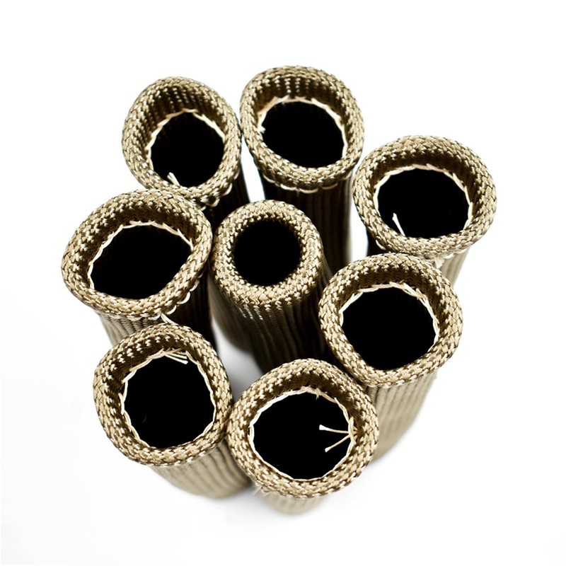 labwork Titanium 1800° Spark Plug Wire Boots Heat Shield Protector