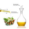 HAIZEEN 18ounce/ 550 ml Olive Oil Dispenser Oil Bottle Glass