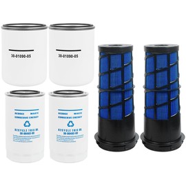 2SET 30-00471-20 30-01090-05 30-00463-00 Air/Oil/Fuel Filter Maintenance Service Kit Fits for Carrier Reefer 7300 & 7500#OE 1559418 580048838 P611858 AF4219 LF9028 DBL7349