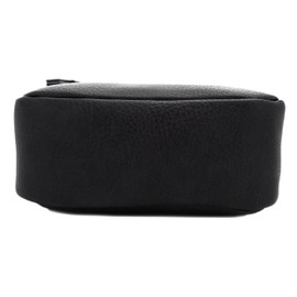 JESSIE & JAMES Small Concealed Carry Camera Crossbody Purse with Wide Shoulder Strap_Black/Coffee