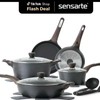 SENSARTE 14 Pcs Induction Cookware Set Nonstick Pots and Pans