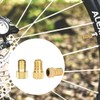 XUZOPIM Bicycle Valve Adaptor, Adaptor Bicycle Valve to Car Valve,
