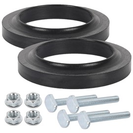 Aussio (2-Pack 33239 Closet Flange Seal Replacement for Thetford Compatible with Aqua Magic V Bravura RV Toilet Flange Seal for RV Camper Toilet Seal Parts Fits Standard 3" RV Waste Hole - Black