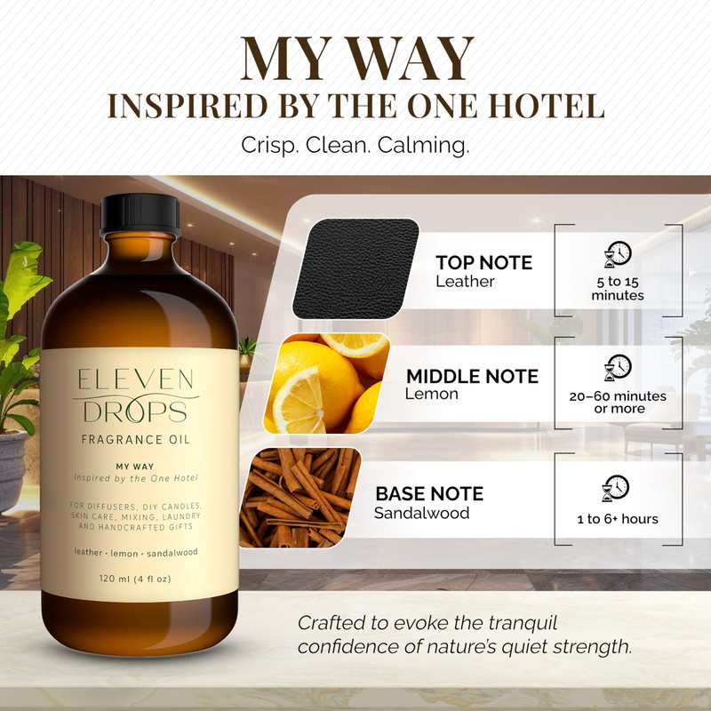 Eleven Drops My Way Diffuser Oil - Premium Fragrance Oil