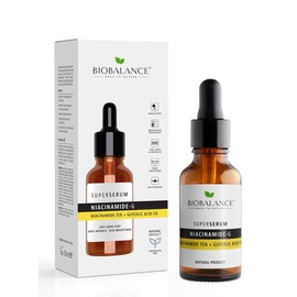 BioBalance Niacinamide-G Super Serum | 30ml | Regulate Sebum Production | Face Serum | For Oily & Acne Prone Skin | Reduce Dark Spots | 15% Niacinamide