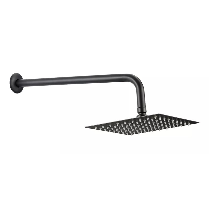 Cnx Kit De Regadera Negra Mutliposición Con Mezcladora