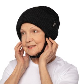 Ribcap Lenny Medical Grade Protective Helmet | Anthracite | Extra Large (Head Circumference 24-25") | Soft Helmet for Epilepsy | Protective Helmet for Seizures | Fashionable and No Stigma