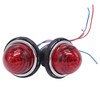 YUCHENSHLP 2 Pcs Red Rear Stop/Taillight Lamp Light Lucas L594