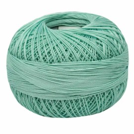 Lizbeth Egyptian Cotton Crochet Thread Size 80 Color 686 Light Sea Green