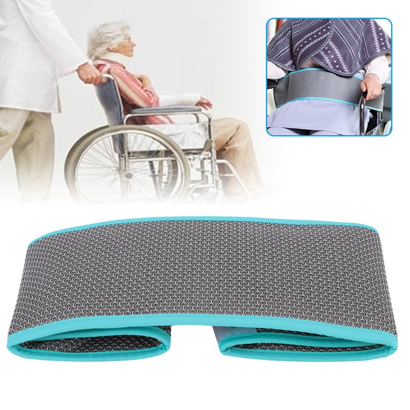 Wheelchair Safety Waist Belt Adjustable Patients Cares Seat Strap for