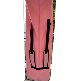 DreamFire 43 inch Longboard Carry Bag Skateboard Backpack for Travel Pink for Girls