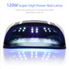 JODSONE 120W UV LED Nail Lamp for Two Hand, Led