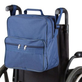 Wheelchair Bag 30 x 25 x 4 cm Attaches to Wheelchair Handles