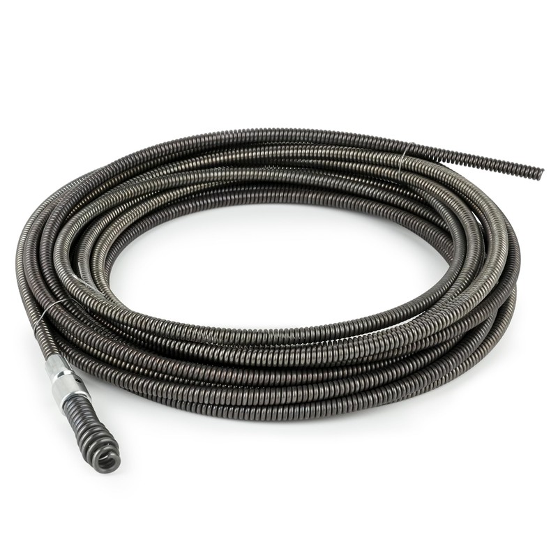 Drain Cleaning Cable, 5/16 In. x 25 ft.Replace 62235,Compatible with