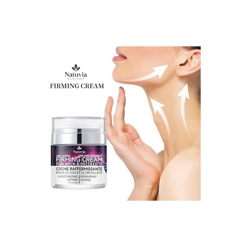 Crema Reafirmante Cuello Escote Hidratante Antiarrugas Rostro Mujeres Hombres