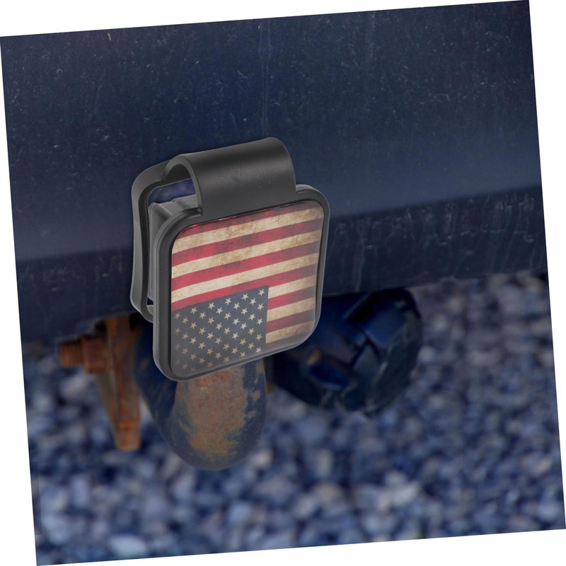 ULTECHNOVO Hitch Receiver Cover Auto Tow Hitch Cover Flag Design