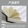 Cuaderno Dibujo Libreta Diario Sketchbook Pintura 80 Hojas