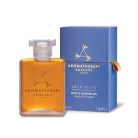 Aromatherapy Associates Deep Relax Bath and Shower Oil 55ml, Restful and Tranquil Benefits