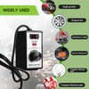 IGOYE 100V-120V 15A AC Motor Speed Controller with Overload Protection,