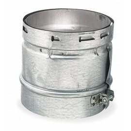 Female Vent Adapter, 5 in Dia, 6 in L