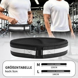 Storystore Ischiasgürtel,Hüftbandage,Orthogürtel für Männer und Frauen - Rückenbandage Linderung von Ischias, Gürtel für Hüfte Schmerzen，Komforten Rückengürtel(M)