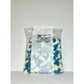 Albanese Blue Raspberry Gummy Ring Candy 8oz 1LB 2LB 3LB 4LB 4.5LB Bag Fresh Candy - 3 LB