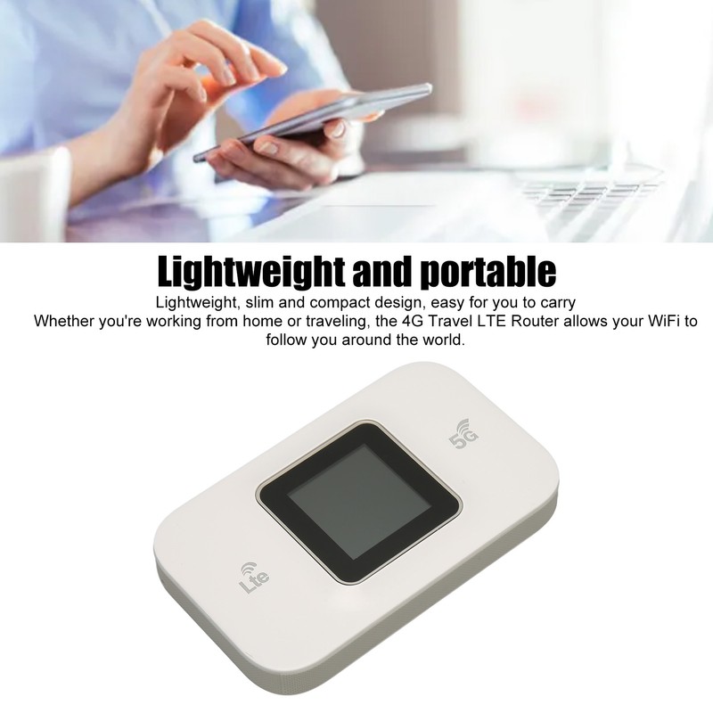 4G Mobile WiFi Hotspot Support 10 Devices Connection Mini LTE