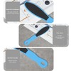 8-Piece Double-Sided Foot Pedicure Board, Double Sided Thick and Thin