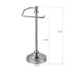SunnyPoint Deluxe Free Standing Heavy Weighted Countertop Fingertip Towel Holder