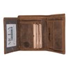 Greenburry Vintage 1701-Wild Boar-25 Leather Wallet for Men and Women