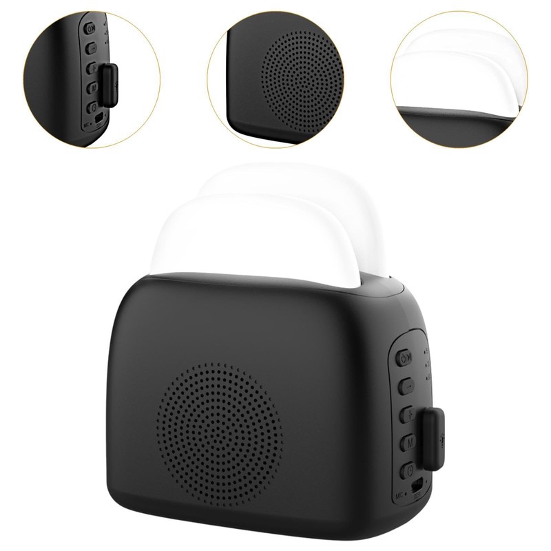 MagiDeal Portable Sound Machine Sleep Machine Adjustable Desktop with 6