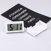 Shudyear Small Digital Clock， with Jumbo LCD Time & Day
