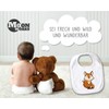 MoonWorks® Baby Bib Printed Fox Fox Animal Print Boys Girls