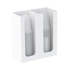 Paper Cup Holder, 2 Row Cup Stand, Coffee Cup, Suitable