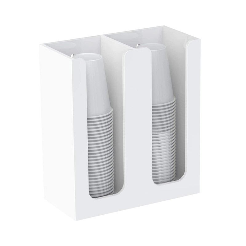 Paper Cup Holder, 2 Row Cup Stand, Coffee Cup, Suitable