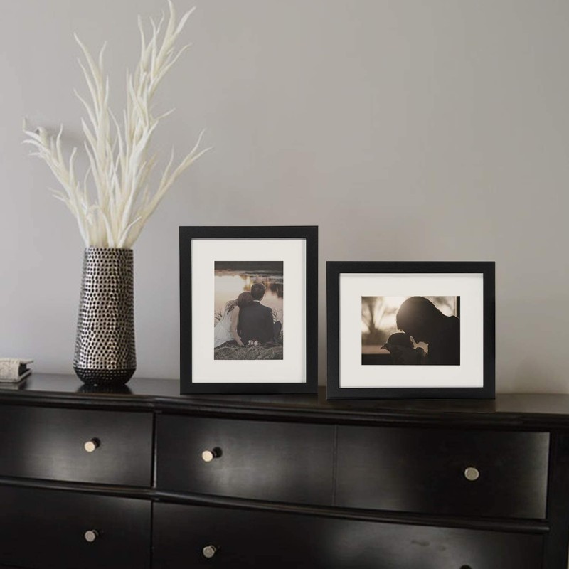ZYUE 6x8 inch Picture Frame Made of 100% Solid Wood
