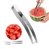 Watermelon Slicer, Watermelon Cutter Stainless Steel, Fun and Quickly Cutting